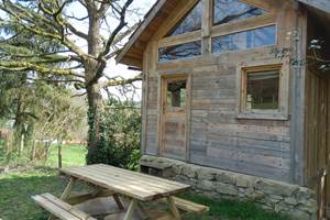 cabane ecolodge - terrasse