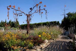 jardin artistique coeurs