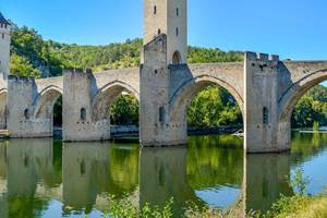 Le pont Valentré de Cahors à 30 mn