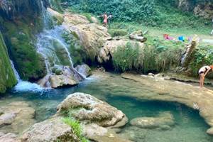 Cascade Aveyron baignade