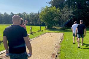 Terrain de pétanque- La demoiselle ô bois (5)