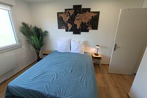 chambre spacieuse lit de 160