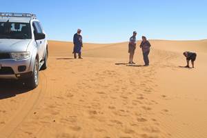 4x4 dans les dunes