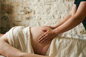 Massage pre´-natal