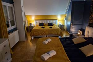 chambre 4 personnes gîte 14 personnes proche Lisieux