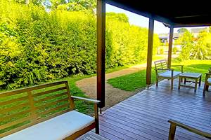 Chalet Komodo - Terrasse