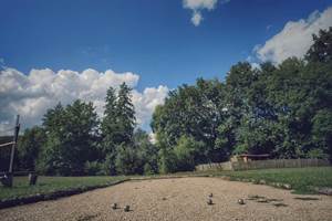 "Le Clos du Moulin", Village de Gîtes en Périgord : terrain de pétanque