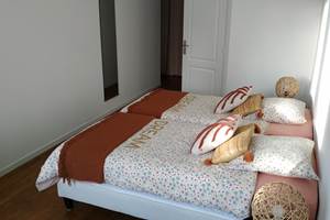 Chambre "Esprit Champêtre" - La maison d'Eole