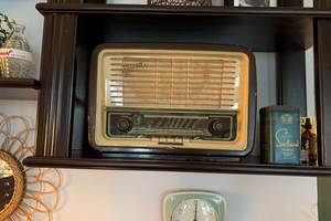 La TSF, ancienne radio des vieux jours à l'Hôtel*** de charme le Vintage à Quimperlé 29300