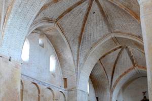 Abbaye de Saint-Avit-Senieur intérieur église