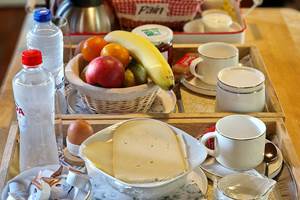 plateaux petits déjeuners