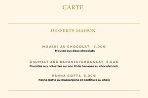 Desserts