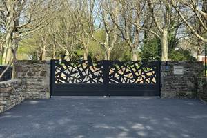 Portail entrée du domaine