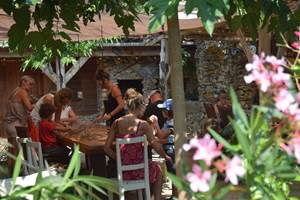 Camping les 3 Cantons - terrasse
