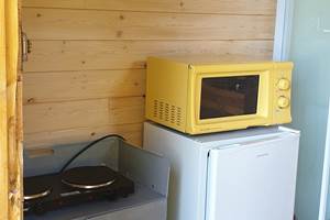 cabane ecolodge - cabane de douche / kitchenette