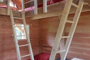 cabane ecolodge - accès echelle 2