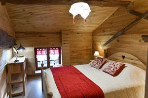 Chambre Savoyarde avec lit 160x200 cm