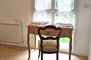 Le bureau de dame de la chambre : conversation avec les oiseaux du jardin