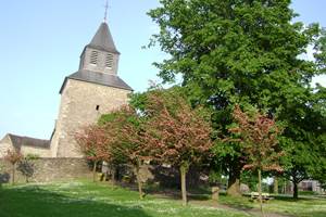 Village au printemps