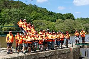 Club Rando Etrelles à l'écluse