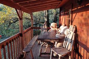 Terrasse la Maison des Bois