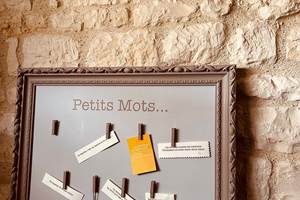 Tableau Petits mots mur de pierre_ La Cavalerie