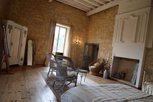 Chateau de Saint Chamarand, chambre du ROI, Aile Renaissance (3)