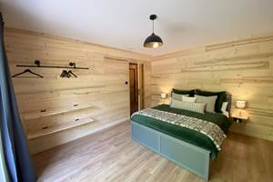 Chambre parentale avec accès terrasse