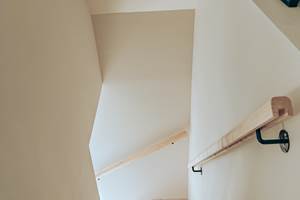 Escalier pour accéder à la chambre