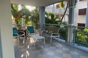 Espace salon de jardin