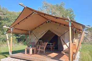 camping-la-perle-creuse-tente safari-2personnes-Tennessee