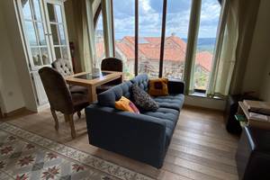 salon et  salle à manger gîte Antarès