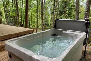 Spa privatif chauffé à 38 °C