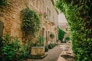 Entrée jardin
