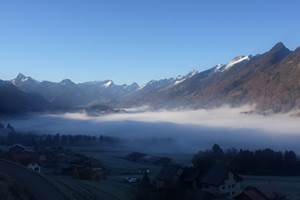 Vue sur vallée Intyamon