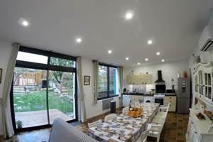 Séjour Cuisine et Salle à manger au Cellier des Amis