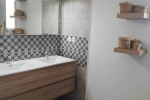 salle de bain meuble 2 vasques