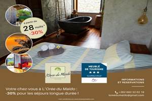 L'Orée du Maïdo - offre 28 nuits