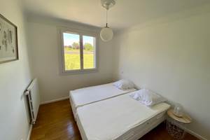 Chambre vue champs
