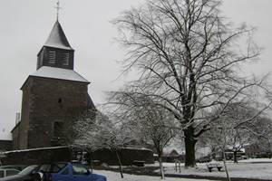 Village en hiver