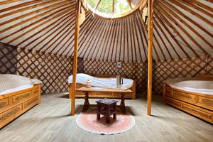 intérieur yourte
