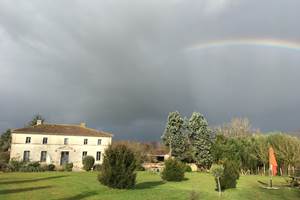 Maison arc en ciel