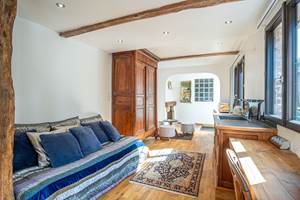 vue vers la cheminée