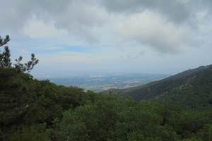La plaine du Roussillon depuis la montagne de Laroque