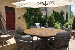 Chateau de Saint Chamarand - Exterieur, terasse et jardin (10)