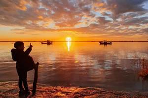 Estuaire de la Gironde, proche de la Maison de Jean