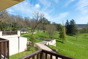 Chambre quadruple gentilhommière avec balcon vue parc