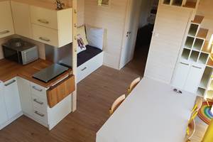 Cabane de l'Ecureuil, vue de la pièce principale