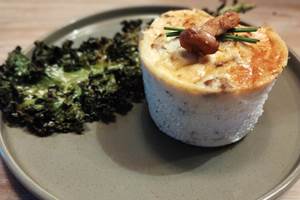 Flan aux girolles