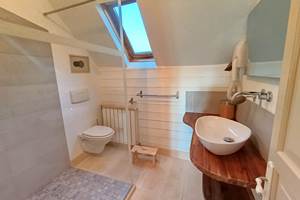 Salon d'eau, douche à l'Italienne et wc